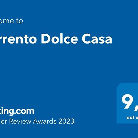 Sorrento Dolce Casa Leilighet Eksteriør bilde